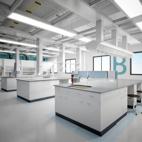 现代理化实验室3D模型下载